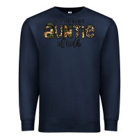 Navy auntie Premium Sweatshirt - CowhideDigitalArt