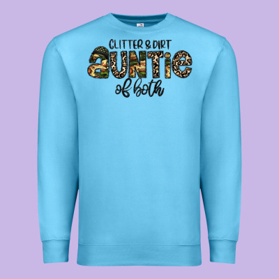 Auntie Premium Sweatshirt Designed By Cowhidedigitalart