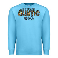 Ocean Blue auntie Premium Sweatshirt - CowhideDigitalArt