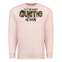 Pale Pink auntie Premium Sweatshirt - CowhideDigitalArt