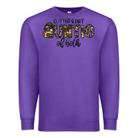 Purple auntie Premium Sweatshirt - CowhideDigitalArt