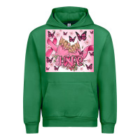 Emerald breast cancer nails hope Urban Hoodie - MaliasSmallBusiness