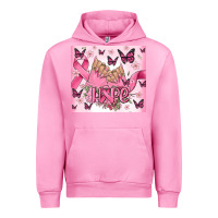 Fuchsia Pink breast cancer nails hope Urban Hoodie - MaliasSmallBusiness