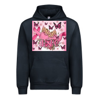 Navy breast cancer nails hope Urban Hoodie - MaliasSmallBusiness