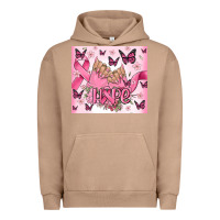 Pigment Burro breast cancer nails hope Urban Hoodie - MaliasSmallBusiness