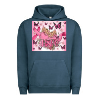 Pigment Midnight Navy breast cancer nails hope Urban Hoodie - MaliasSmallBusiness