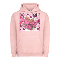 Pigment Salmon breast cancer nails hope Urban Hoodie - MaliasSmallBusiness