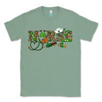 Sage St. Patrick's Day Nurse Classic Tee - RanaPortraitStore