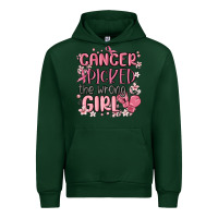 Forest Green cancer picked the wrong girl malia Urban Hoodie - MaliasSmallBusiness