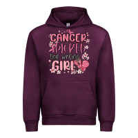 Mauve Wine cancer picked the wrong girl malia Urban Hoodie - MaliasSmallBusiness