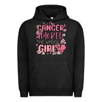 Pigment Black cancer picked the wrong girl malia Urban Hoodie - MaliasSmallBusiness