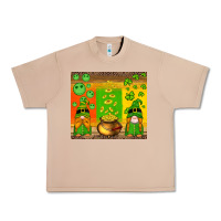 Burro st patricks gnomes and coins with shamrock Urban Heavy Tee - Artiststas