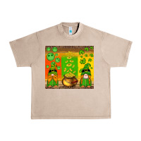 French Oak st patricks gnomes and coins with shamrock Urban Heavy Tee - Artiststas