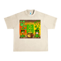 Sandshell st patricks gnomes and coins with shamrock Urban Heavy Tee - Artiststas