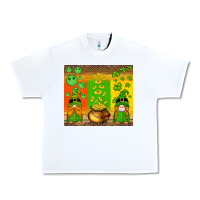 White st patricks gnomes and coins with shamrock Urban Heavy Tee - Artiststas
