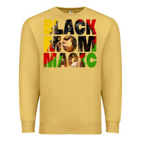 Antique Gold black mom magic juneteenth Premium Sweatshirt - HRA Design Shop