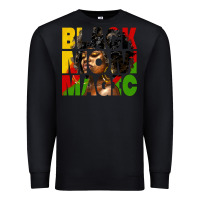 Black black mom magic juneteenth Premium Sweatshirt - HRA Design Shop