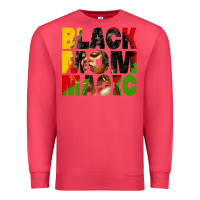 Cardinal black mom magic juneteenth Premium Sweatshirt - HRA Design Shop