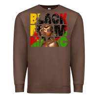 Chestnut black mom magic juneteenth Premium Sweatshirt - HRA Design Shop
