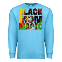 Ocean Blue black mom magic juneteenth Premium Sweatshirt - HRA Design Shop