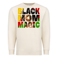 Sandshell black mom magic juneteenth Premium Sweatshirt - HRA Design Shop