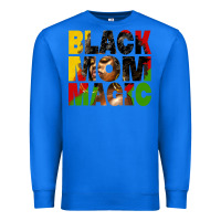 True Royal black mom magic juneteenth Premium Sweatshirt - HRA Design Shop