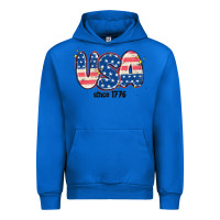 Cobalt usa since 1776 Urban Hoodie - MaliasSmallBusiness