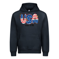 Navy usa since 1776 Urban Hoodie - MaliasSmallBusiness