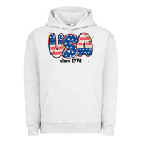 Pigment Lunar Rock usa since 1776 Urban Hoodie - MaliasSmallBusiness