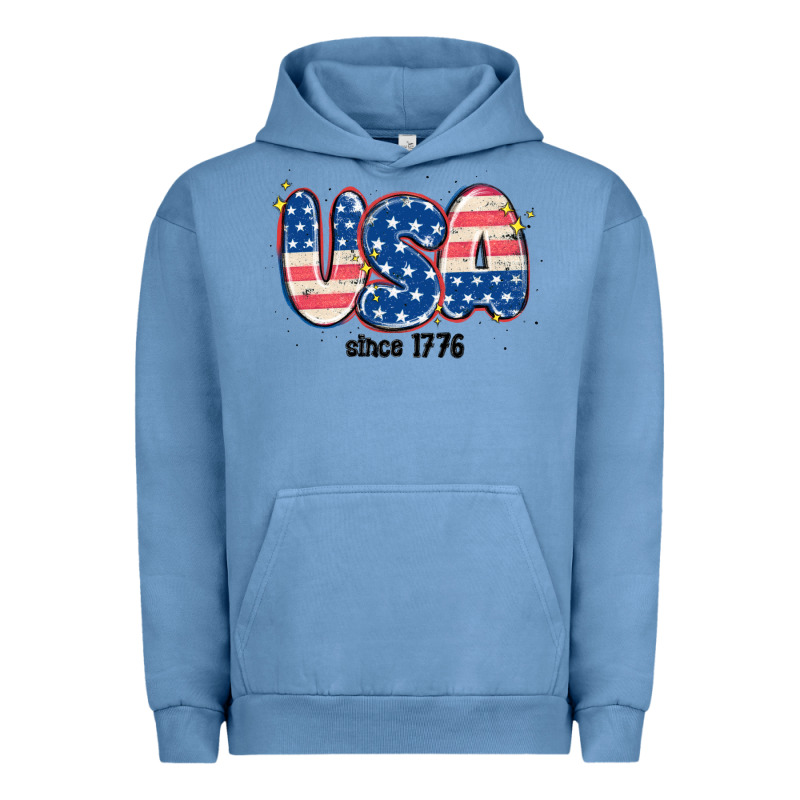 Usa Since 1776 Urban Hoodie by MaliasSmallBusiness | Teevron