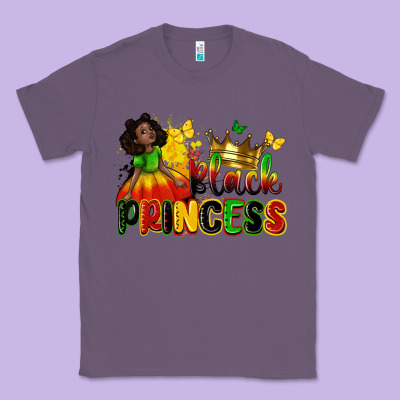 Black Princess Classic Tee Designed By Zillion Design Studio