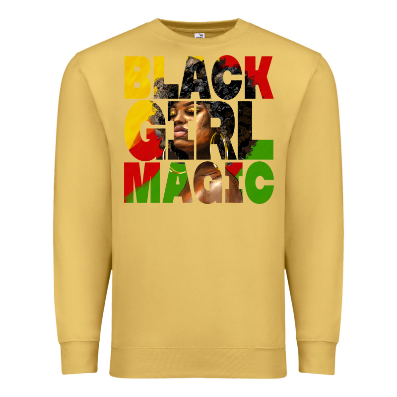 Black Girl Magic Juneteenth Premium Sweatshirt by HRA Design Shop | Teevron