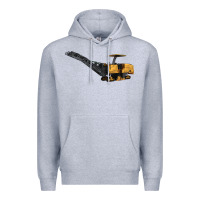 Heather Grey Cold Planer Premium Hoodie - LillyAllenDesigns