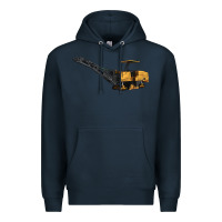 Navy Cold Planer Premium Hoodie - LillyAllenDesigns