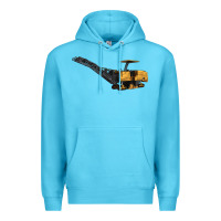 Ocean Blue Cold Planer Premium Hoodie - LillyAllenDesigns