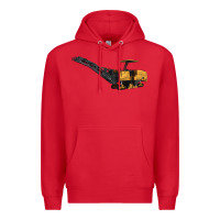 Red Cold Planer Premium Hoodie - LillyAllenDesigns