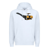 White Cold Planer Premium Hoodie - LillyAllenDesigns