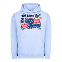 Pigment Grape Ice god bless america Urban Hoodie - MaliasSmallBusiness