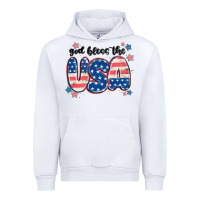 White god bless america Urban Hoodie - MaliasSmallBusiness