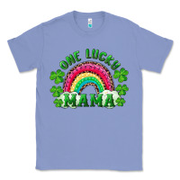 Colony Blue st patrick's day one lucky mama Classic Tee - RanaPortraitStore