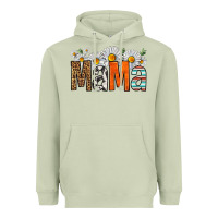 Matcha western daisies mama Heavyweight Hoodie - HRA Design Shop