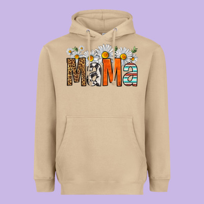 Western Daisies Mama Heavyweight Hoodie Designed By Hra Design Shop