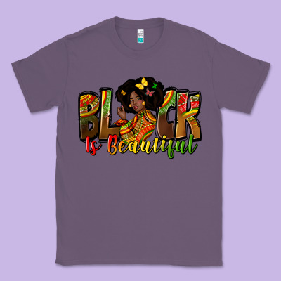 Black Is Beautiful Classic Tee Designed By Zillion Design Studio