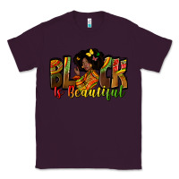 Plum black is beautiful Classic Tee - Zillion Design Studio