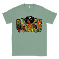Sage black is beautiful Classic Tee - Zillion Design Studio