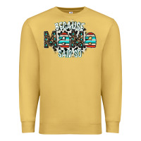 Antique Gold because mama said so Premium Sweatshirt - CowhideDigitalArt