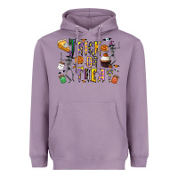 Lavender trick or treat Heavyweight Hoodie - CowhideDigitalArt