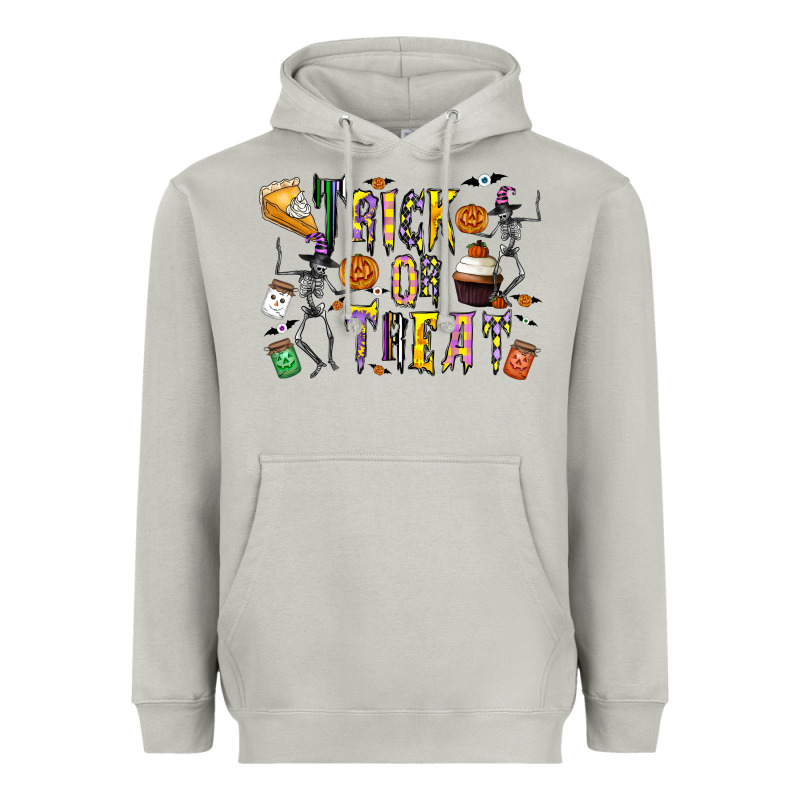 Trick Or Treat Heavyweight Hoodie by CowhideDigitalArt | Teevron