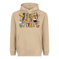Mushroom trick or treat Heavyweight Hoodie - CowhideDigitalArt