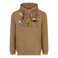 Toasted Coconut trick or treat Heavyweight Hoodie - CowhideDigitalArt